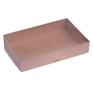 CAIXA DE ACETATO C/T TRANSPARENTE 25X16X4 RET KRAFT C/10 UNIDADES