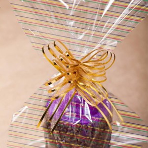 SACO PRESENTE TRANSPARENTE (15X29 COM 50) GALA